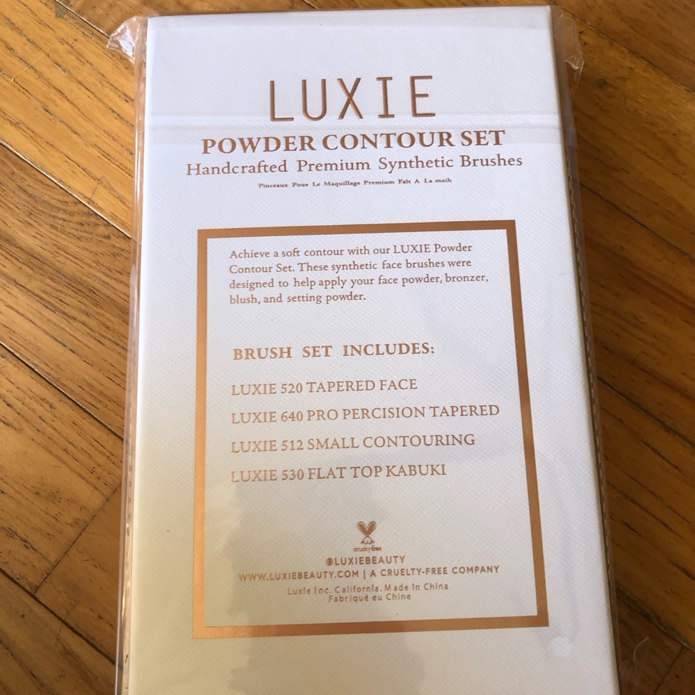 Luxie rose gold collection 4 pc powder contour set - Picture 2 of 2